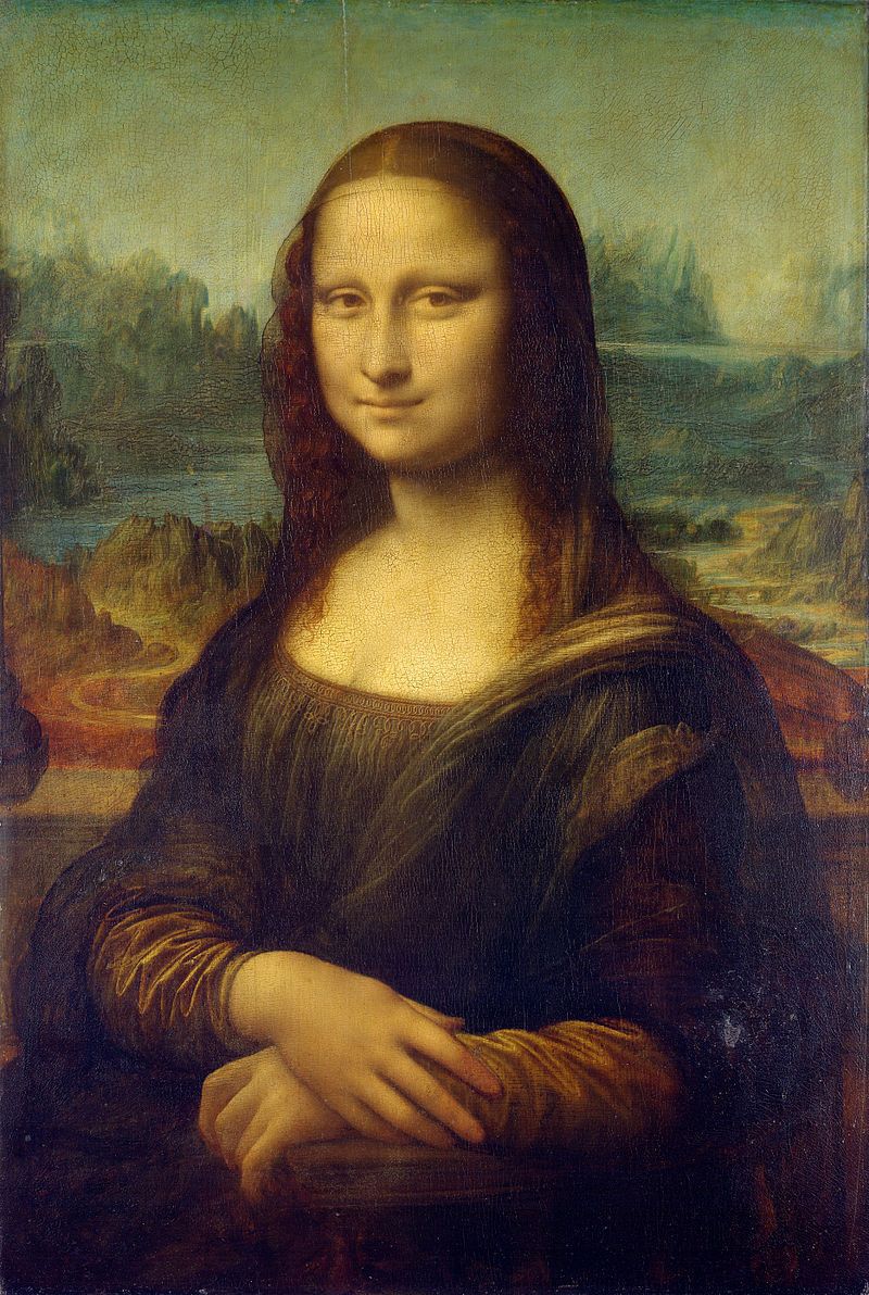 Mona Lisa, slavný obraz od Leonarda da Vinci