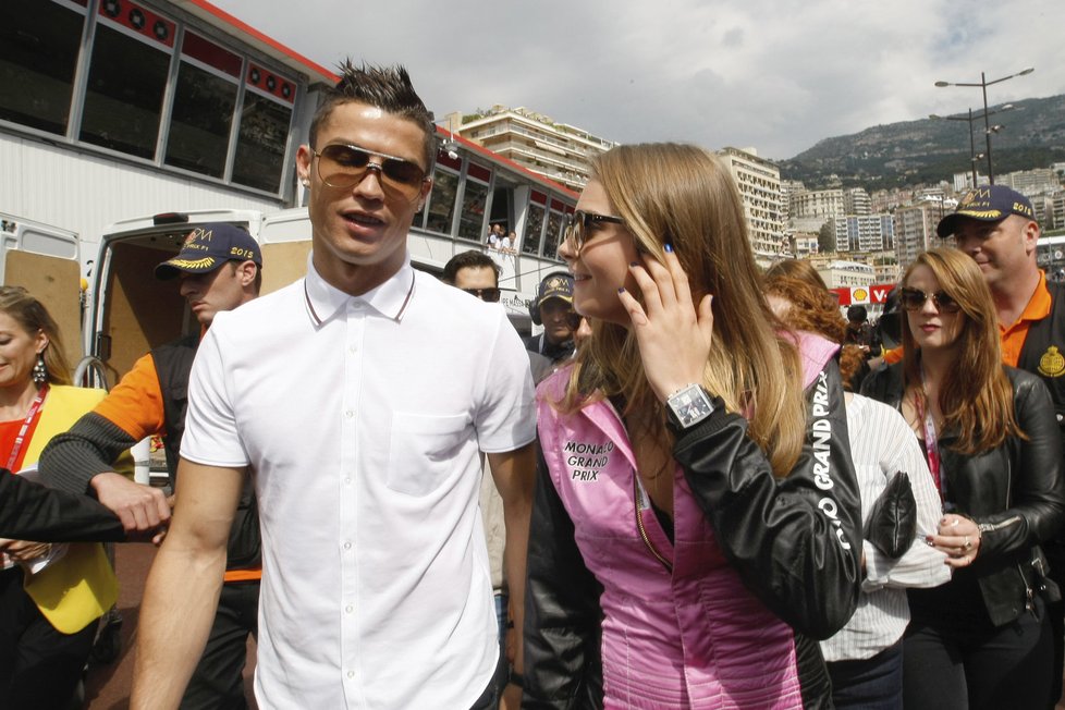 Ronaldo s Carou se dobře bavili