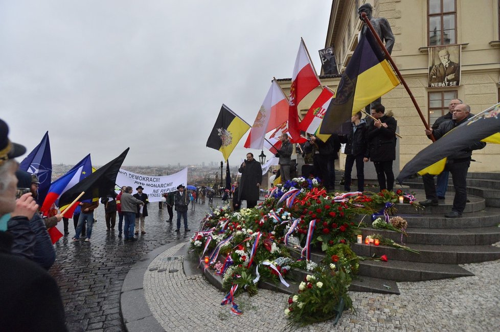 Pochod za monarchii 28. 10. 2018