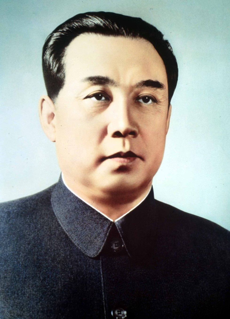 Kim Ir-sen na portrétu