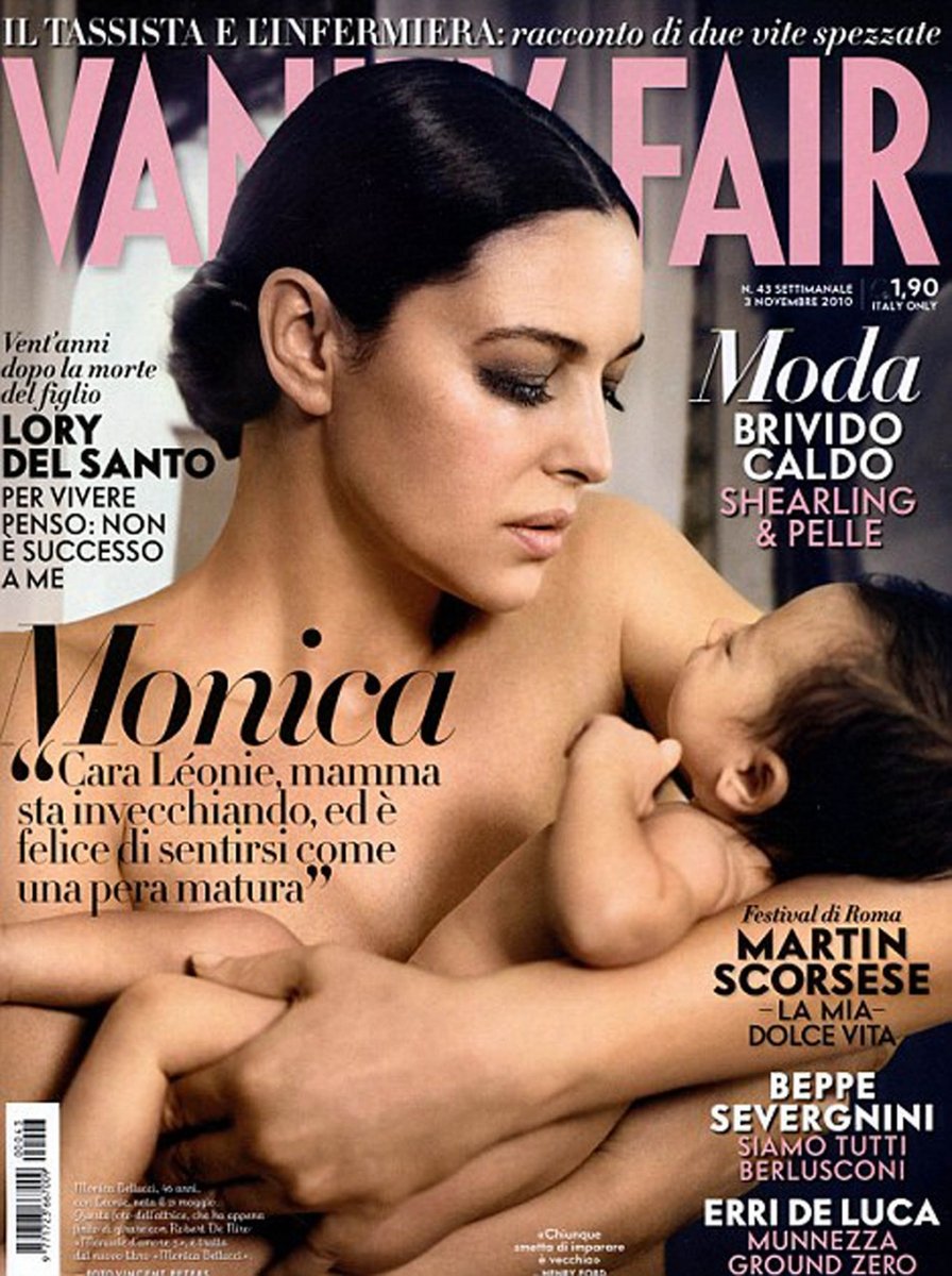 Monica Bellucci zapózovala se svou pětiměsíční dcerou