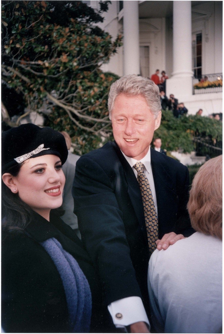 Monika Lewinská s Billem Clintonem