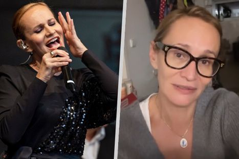 Obrázek: Malý syn Absolonové způsobil rozruch! Zpěvačka nestačila zírat