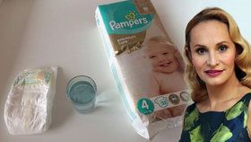 Nové Pampers naštvaly i zpěvačku Absolonovou. Firma vrací rodičkám peníze