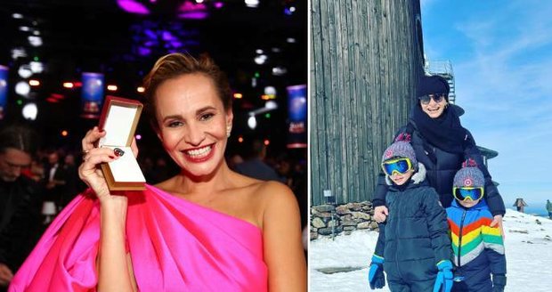 Bronzová slavice 2023: Monika Absolonová letos poprvé bude na Štědrý den bez dětí