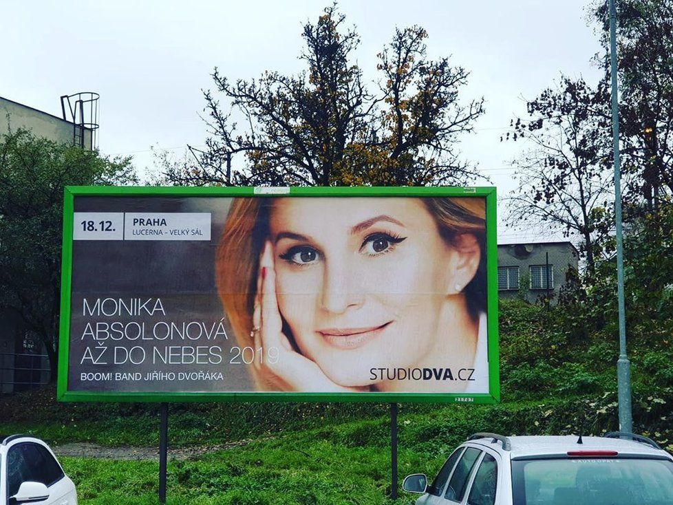 Monika Absolonová jako paroháč