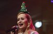 Monika Absolonová na vánočním koncertě v Lucerně.