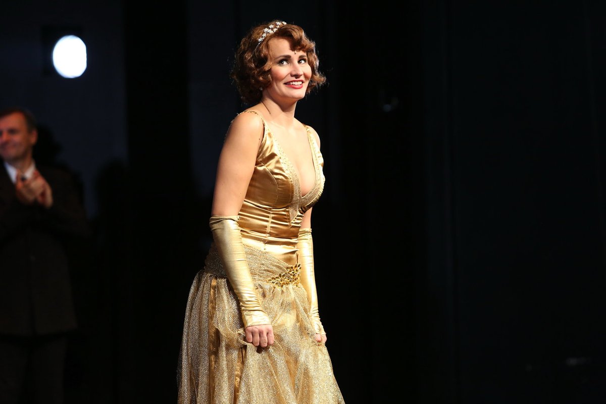Monika Absolonová v muzikále Funny Girl.