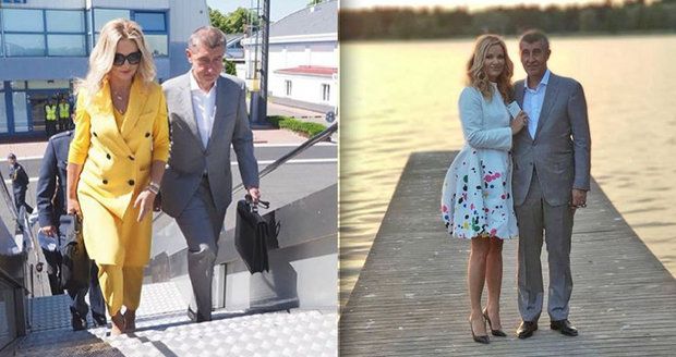 Monika Babišová na první cestě v roli ženy premiéra: Manžela vytáhla i na molo
