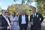 Andrej Babiš během svatby na Čapím hnízdě