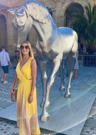 Vivien Babišová na filmovém festivalu Karlovy Vary.