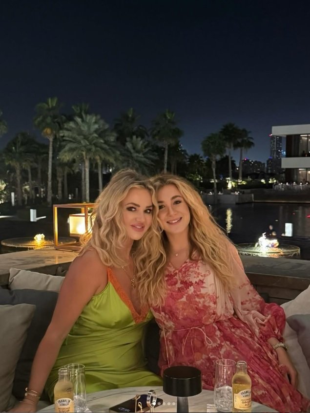 Monika Babišová s dcerou Vivien v Dubaji (jaro 2025) Monika Babišová s dcerou Vivien v Dubaji (jaro 2025)