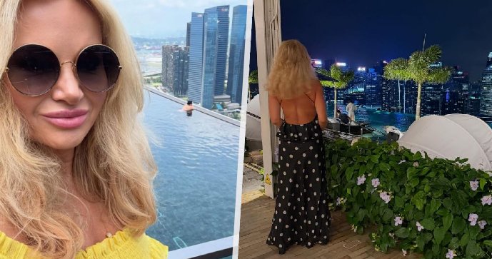 Monika Babišová neplánovaně v Singapuru (9.3.2026)