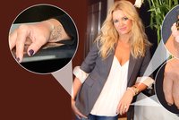 Ozdobená Monika Babišová: Luxusní hodinky, zásnubák a tetování!