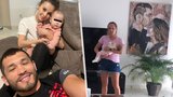 Bagárová odtajnila kousek svého domova: V obýváku má gigantický důkaz lásky s Machem!