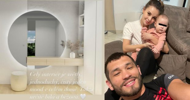 Monika Bagárová popsala nové bydlení.