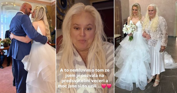 Monika Binias promluvila o svatebních darech.