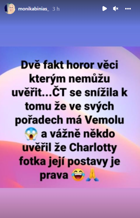 Monika Binias se navezla do dcery Charlotty.