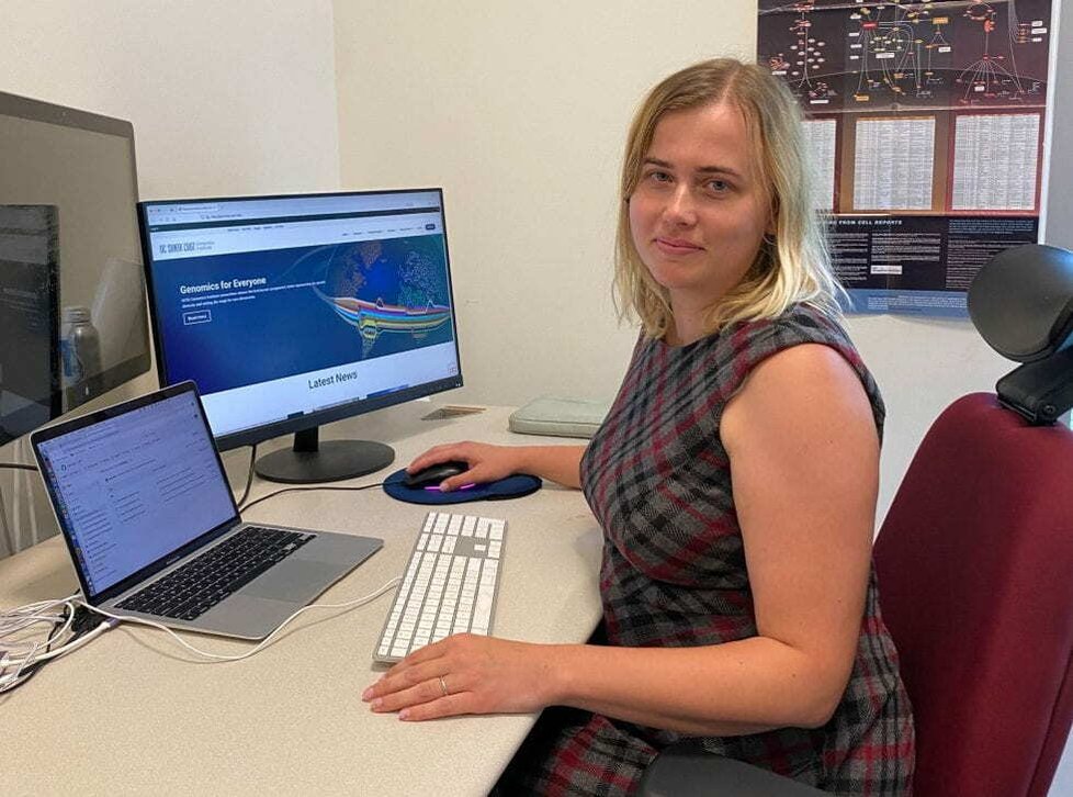 Monika Čechová na Kalifornské univerzitě v Santa Cruz rozklíčovala složitý chromozom Y.