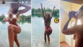 Moderátorka Monika Haklová se na svém Instagramu rozjela.