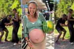 Stále těhotná Monika Leová: Divoké vyvolání porodu!