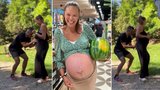 Stále těhotná Monika Leová: Divoké vyvolání porodu!