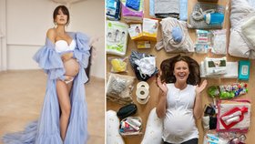Monika Leová těsně před porodem: Sbalený kufr do porodnice! Měla jsem kliku...