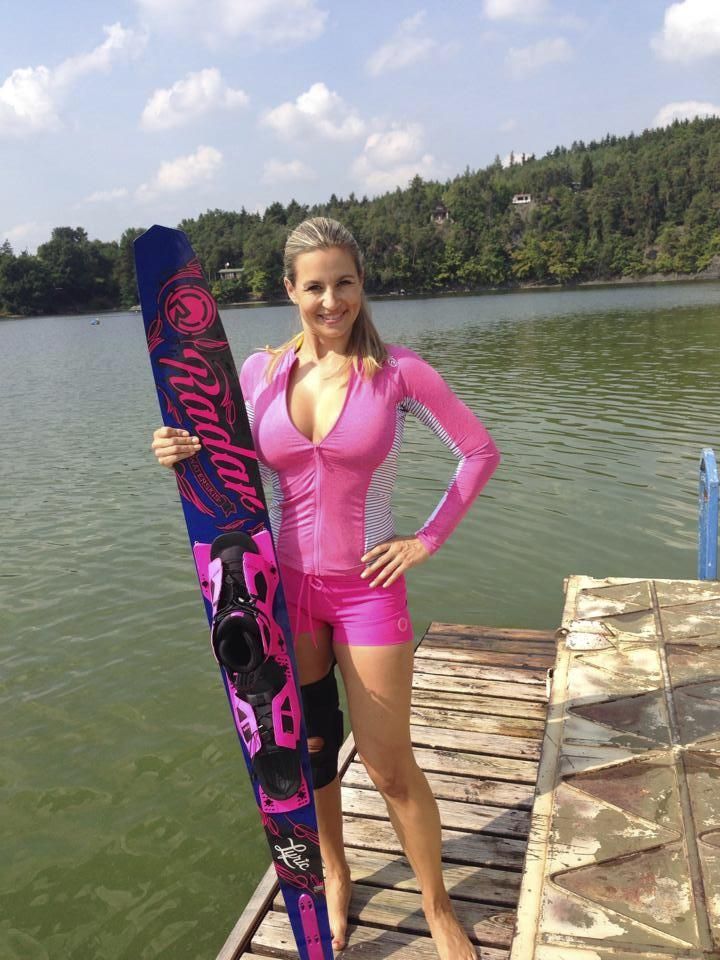 Marešová na mistrovství ve vodním lyžování trénovala celé léto.