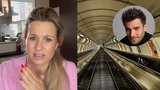 Potlučená exmanželka Leoše Mareše Monika: Hromadný pád na schodech v metru! Krvavé šrámy a strach…