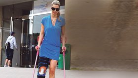 Monika Marešová byla ve čtvrtek propuštěna z nemocnice po operaci kolene
