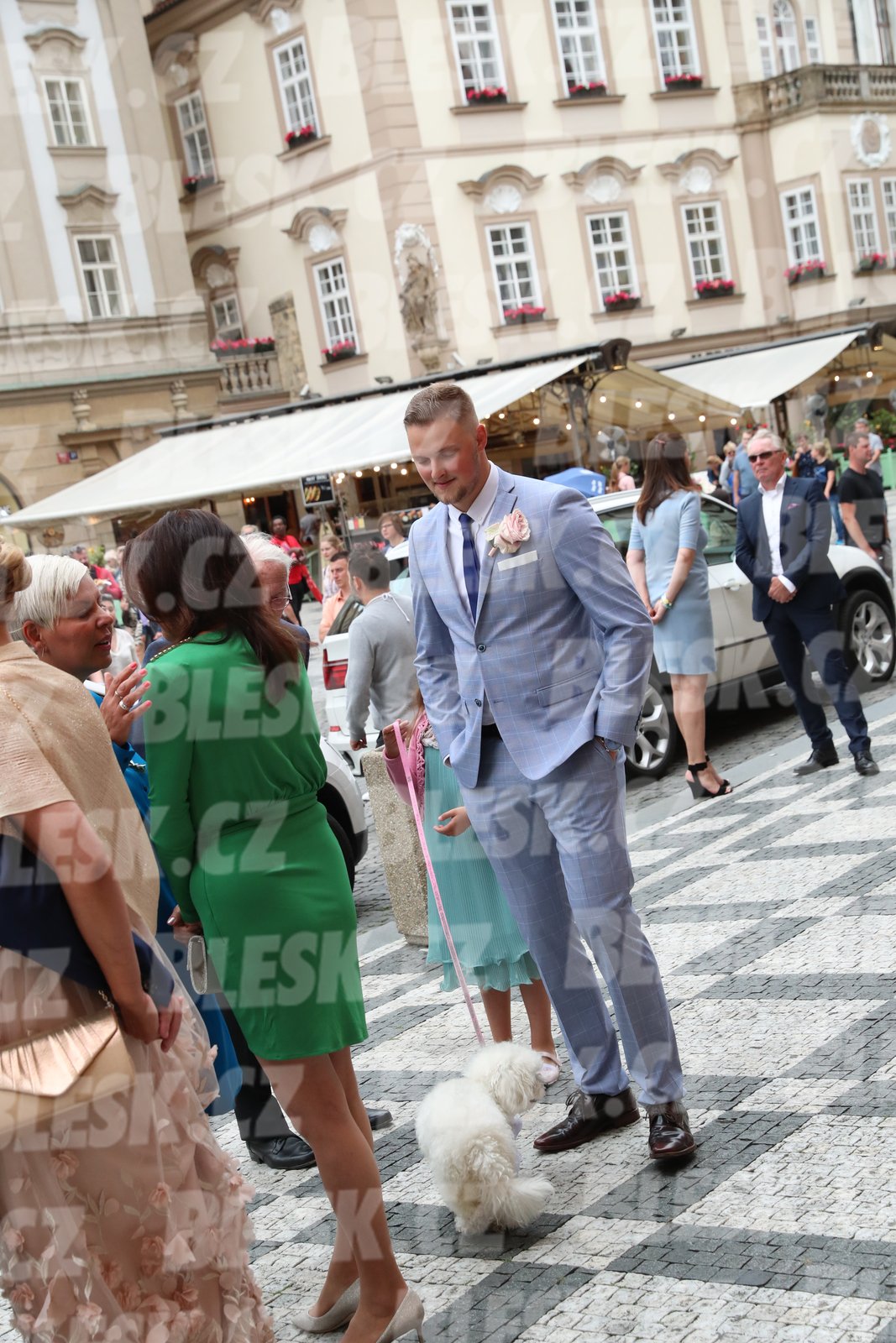 Mezi svatebčany chyběly Moniččiny dcery Ornella a Charlotte.