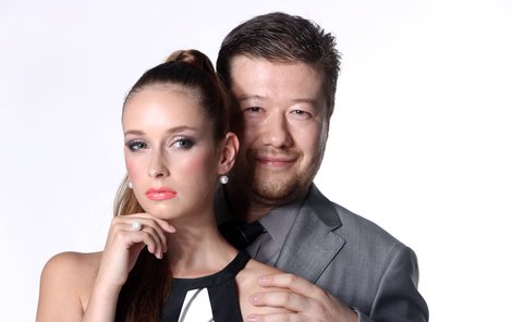 Monika Talašová a Tomio Okamura