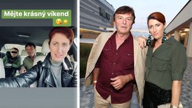 Manželé Trávníčkovi po útoku hackera: První rodinná fotka!