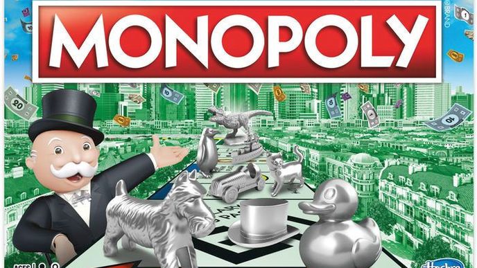 Hru Monopoly si nechal patentovat Charles Darrow, vychází však ze hry Landlord’s Game autorky Elizabeth Magie, autorství se proto připisuje oběma. Hra je postavená na „bezohledném kapitalismu“ a jejím cílem je stát se nejbohatším hráčem a přitom přivést protihráče na mizinu. Podle odhadů se jí celosvětově prodalo na 300 milionů kusů a ačkoliv z Darrowa udělala milionáře, Magie za využití jejího nápadu dostala pouhých 500 dolarů.