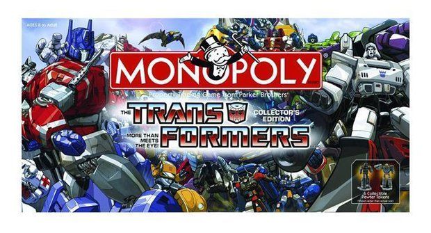 Transformers obsadili Monopoly