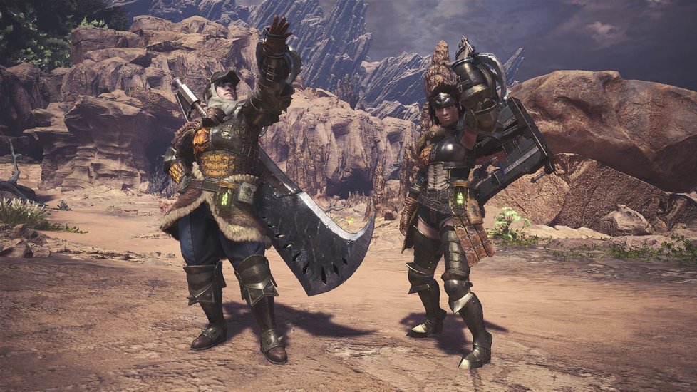 Záběry z videohry Monster Hunter: World.