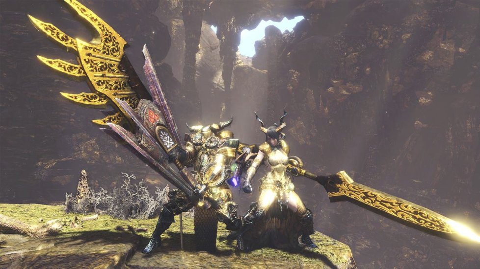 Záběry z videohry Monster Hunter: World.