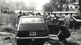Na archivním snímku oběti florentské zrůdy – 21letý student Claudio Stefanacci a  teprve 18letá Pia Gilda Rontini. Bestiální maniak zavraždil sympatický pár 29. července 1984.