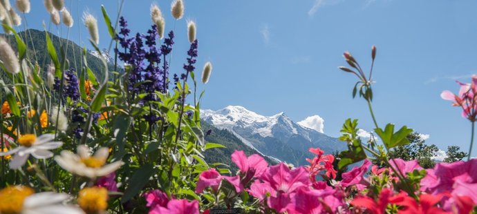 Nejvyšší hora Evropy Mont Blanc