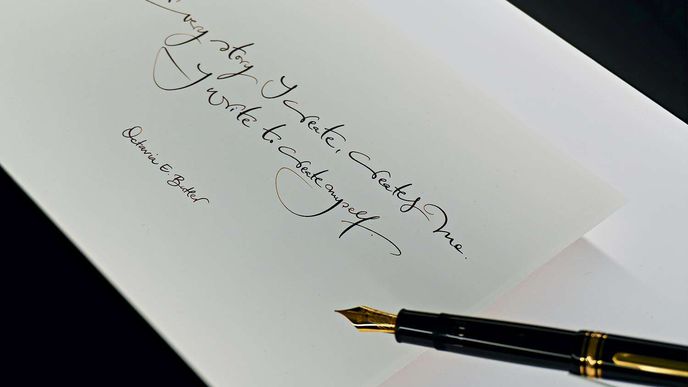 Zlaté hroty Montblanc používá i kvůli odolnosti tohoto materiálu vůči korozi. Zlaté hroty Montblanc používá i kvůli odolnosti tohoto materiálu vůči korozi.