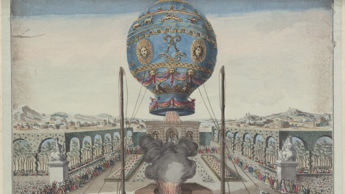 Montgolfiera, rok 1783