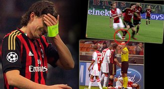 VIDEO: Nechutný šlapák Montoliva z AC Milán. Chtěl lámat kosti!
