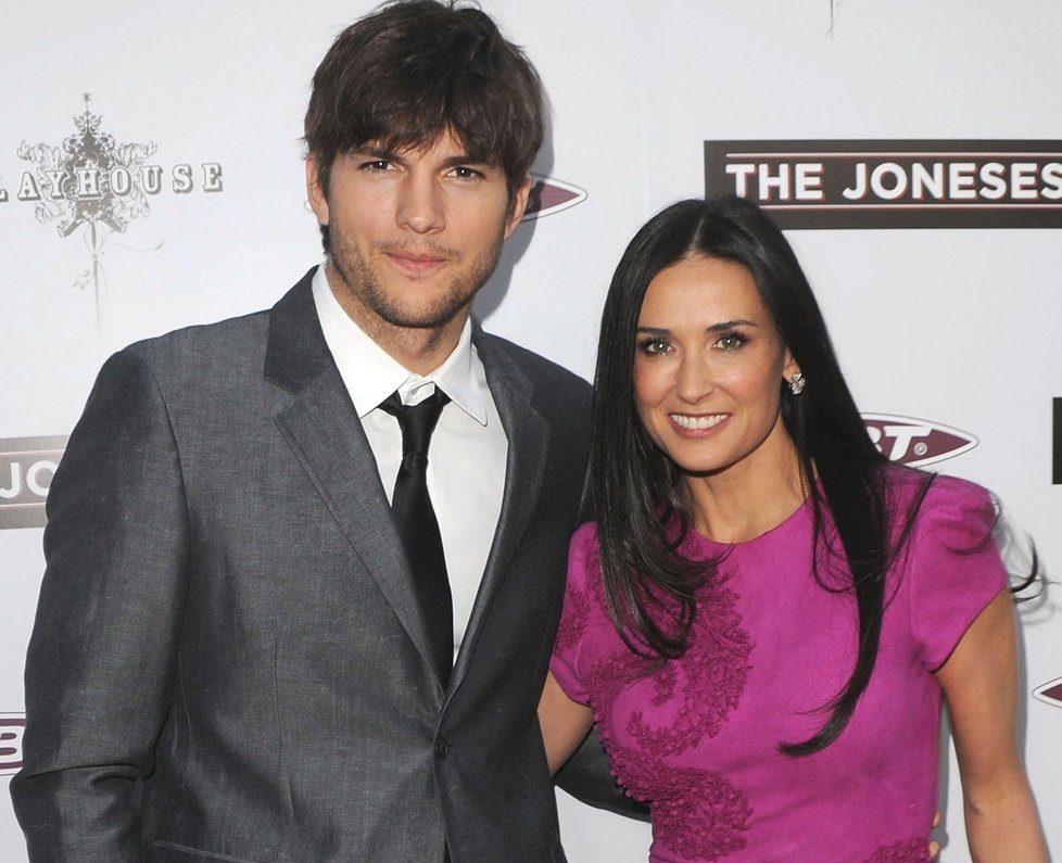 Demi Moore a Ashton Kutcher