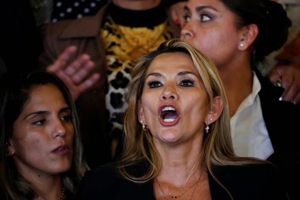 Ústavní soud potvrdil jako dočasnou hlavu státu druhou místopředsedkyni Senátu Jeanine Áňezovou.