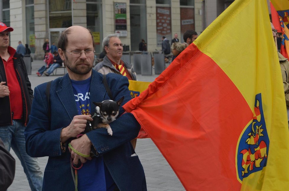 Naštvaní Moravané demonstrovali proti názvu Czechia. A chtějí spolkový stát