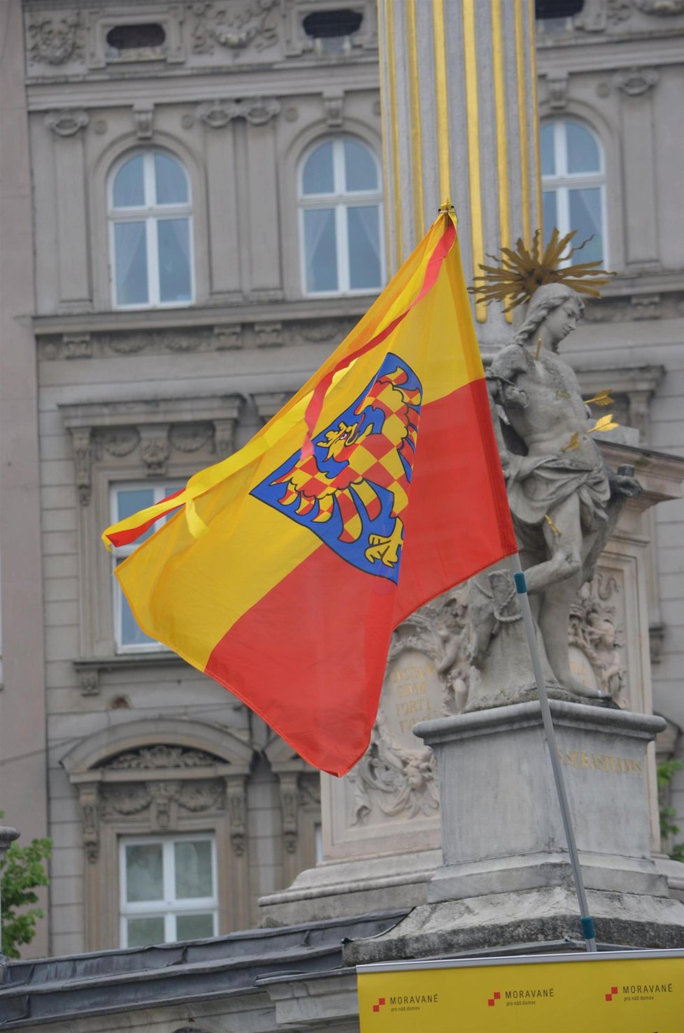 Naštvaní Moravané demonstrovali proti názvu Czechia. A chtějí spolkový stát.