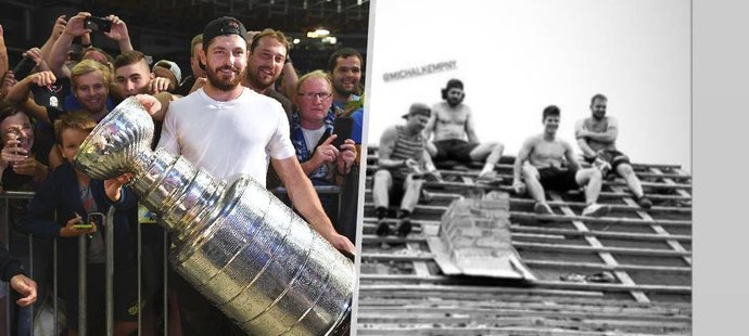Před třemi lety přivezl Michal Kempný na Moravu slavný Stanley Cup, teď tam po ničivém tornádu pomáhá vracet život do normálu...