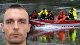 Policisté dnes našli tělo Zdeňka Bačíka (†36). Stejně jako jeho dcerka Vendulka a kamarád Marek se po převrhnutí loďky utopil