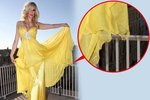 Nikol Moravcová zničila nádherné žluté šaty