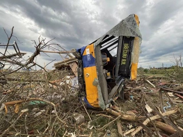 Autobus, ve kterém Silvie (14) jela z Hodonína domů.